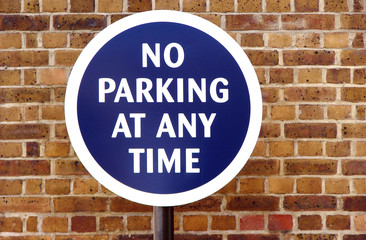 Fototapeta premium no parking sign
