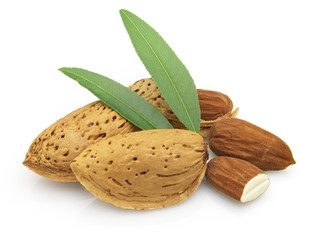Dried almonds