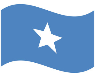 Flagge Republik Somalia