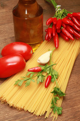 spaghetti al peperoncino