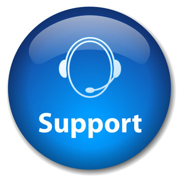SUPPORT web button (customer service contact tech helpdesk SOS)