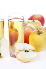 fresh apple juice