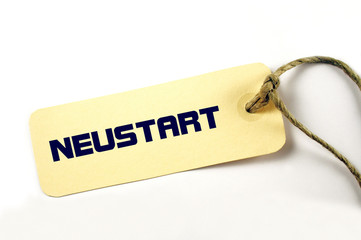 Neustart Plakette