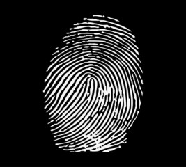 Fingerprint in negative