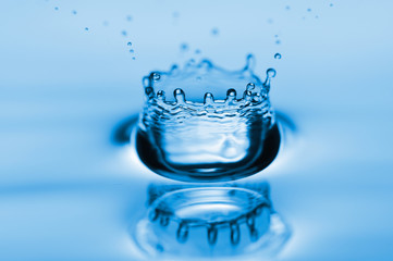 Water splashes