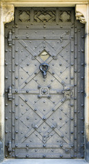 metal door