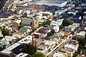 Obraz premium view to Main street of Newark