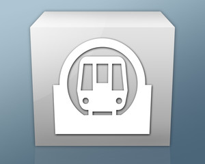 Obraz premium Box-shaped Icon 
