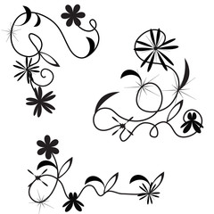 Vector set of curls