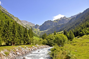 Obraz premium Schächental, Kanton Uri