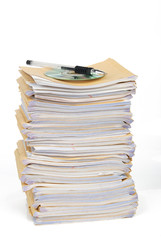 CD with documents