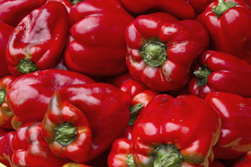 Obraz na płótnie Canvas Red Bell Peppers 2