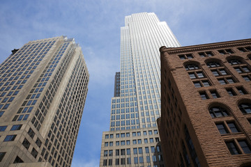 Fototapeta na wymiar Najwyższy budynek w Cleveland