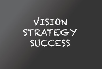 Chalkboard with text