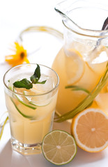 Homemade lemonade