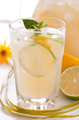 Homemade lemonade