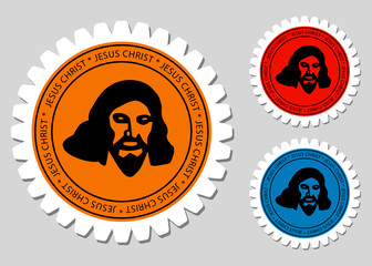 Jesus Christ Sign Labels