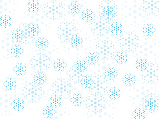 Snowflakes white