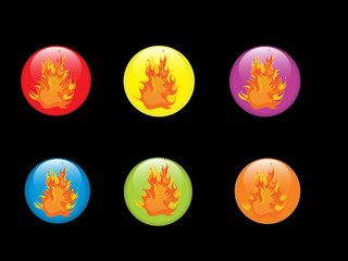 Feuer Button