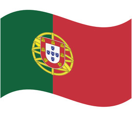 Obraz premium Flagge Portugal