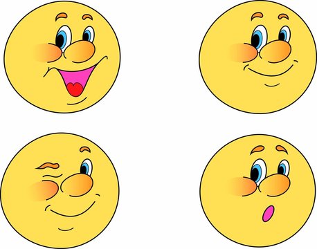 Колобки эмоции картинки для детей