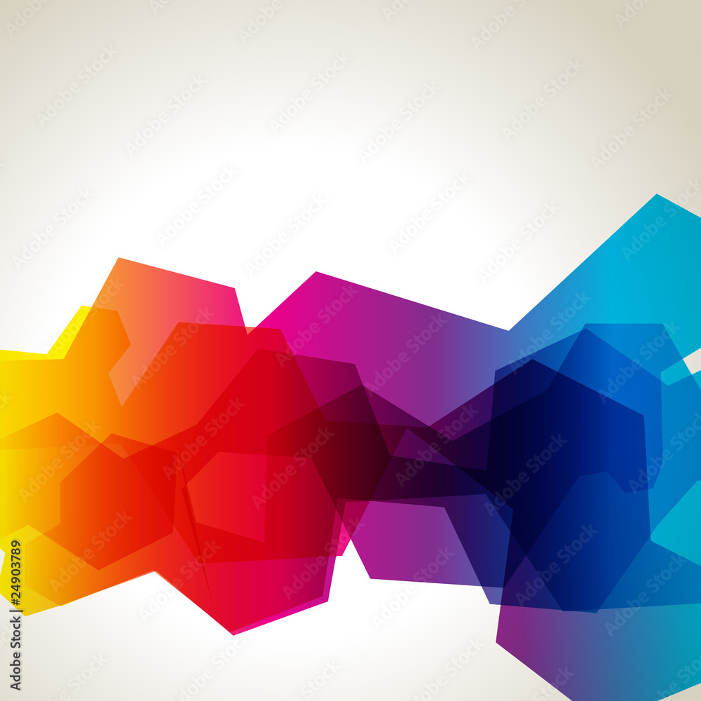 Sticker vector abstract background