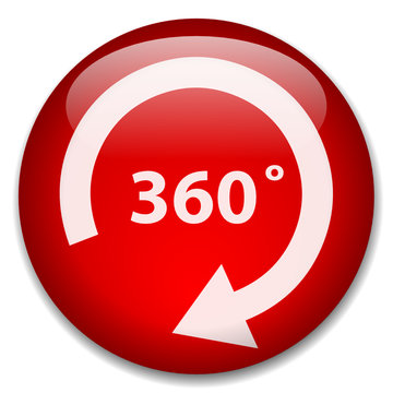 360 DEGREES Web Button (view panorama 360° virtual visit 100%)