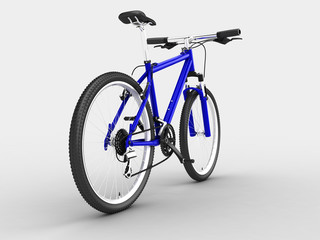 Fototapeta na wymiar Niebieski rower