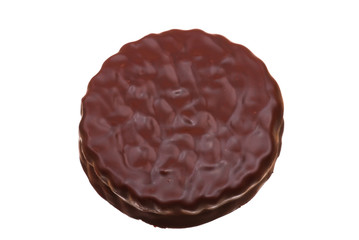 Photo of chocolate cookie sandwich