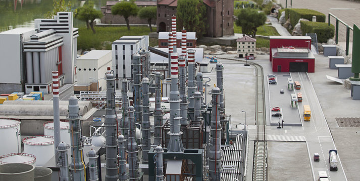 centrale elettrica in miniatura