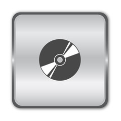 Chrome music button vector