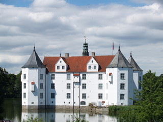 Fototapeta na wymiar Glücksburg Castle