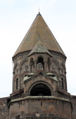 Fototapeta na wymiar A view of St. Etchmiadzin in Armenia