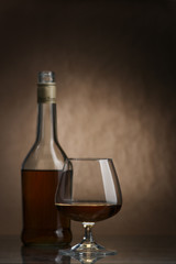 Fototapeta na wymiar cognac