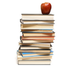 Stacked Books