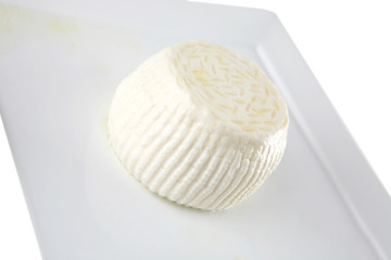Fototapeta na wymiar soft light round cheese