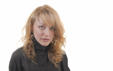 Naklejka premium Beautiful Woman