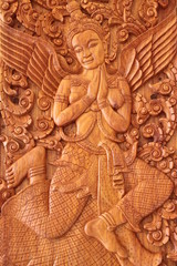 art carving, Lao P.D.R.