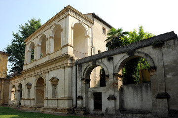 Fototapeta na wymiar loggia Cornaro Padova 590