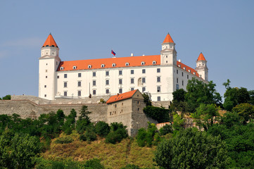 Fototapeta na wymiar castle in Bratislava