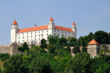 Fototapeta na wymiar Zamek w Bratysławie