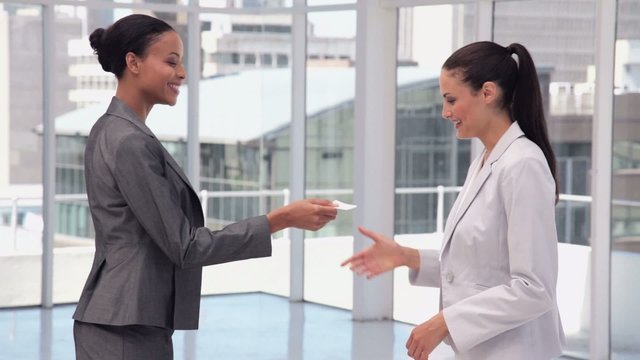 Businesswoman Introductions