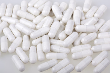 Fototapeta na wymiar macro of medical pills