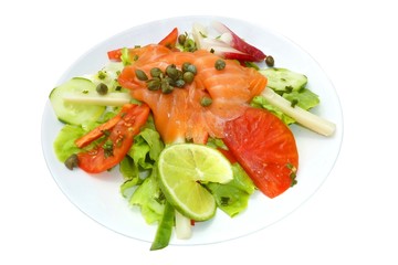 Salmon salad