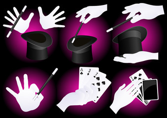 Magician hands