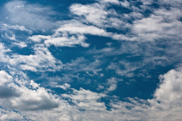 Obraz premium Clouds on blue sky