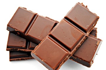 trozos de chocolate
