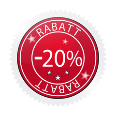 20% Rabatt