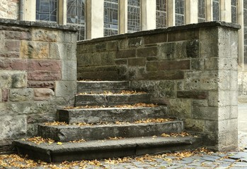Alte Steintreppe