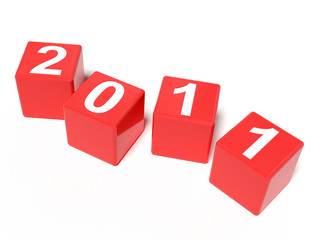 Obraz premium Il nuovo anno 2011